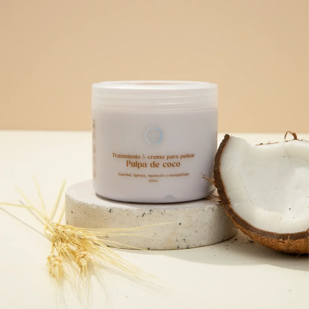 Tratamiento y crema para peinar Pulpa de coco - Olé Capilar