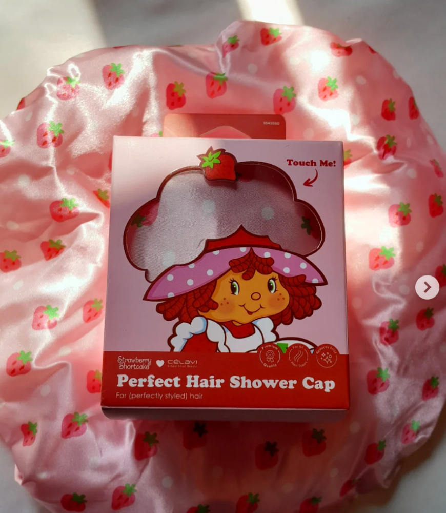 Gorro para baño chica fresita - Célavi
