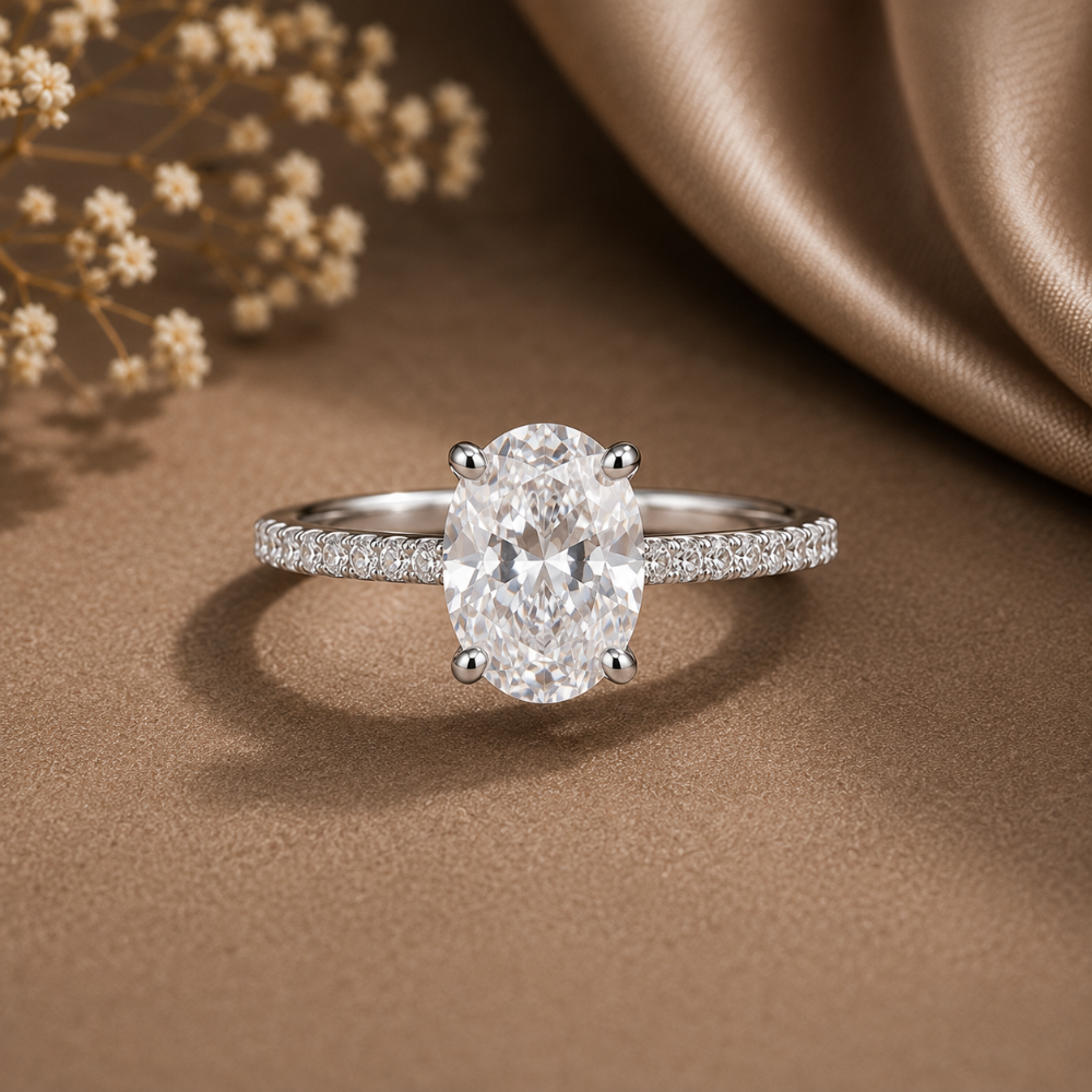 Anillo Jazmín Plateado