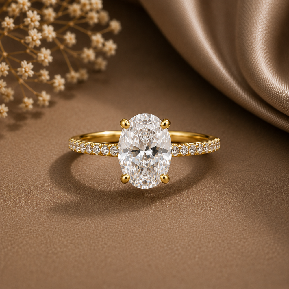 Anillo Jazmín Dorado