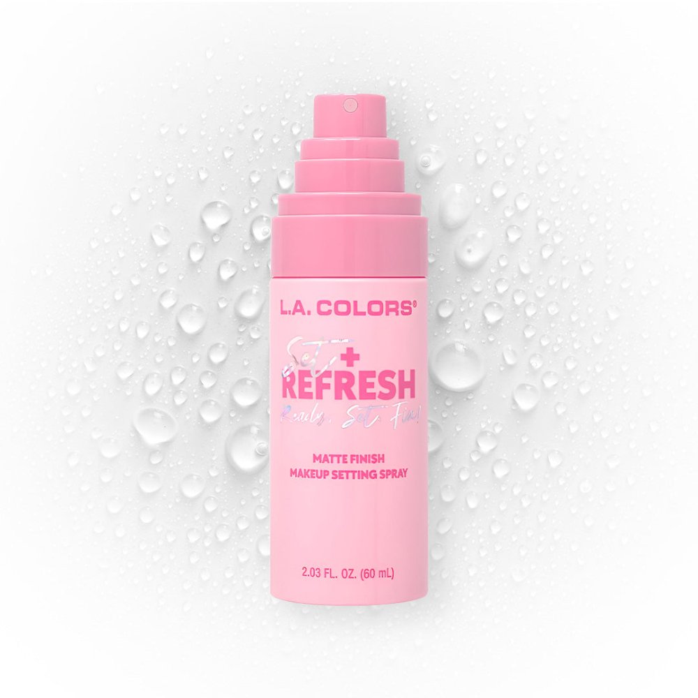 l.a colors fijador de maquillaje finish spray refresh