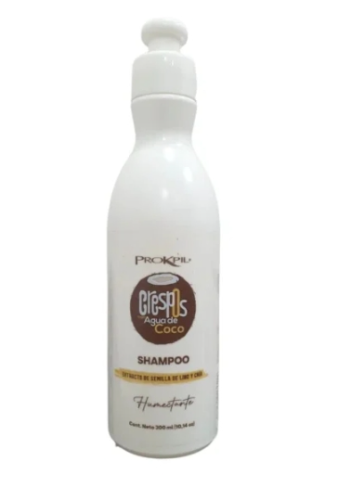 prokpil shampoo de crespo de coco de 300ml
