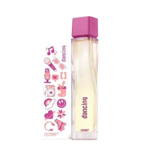 cyzone perfume  dancing rosada de 90ml revista