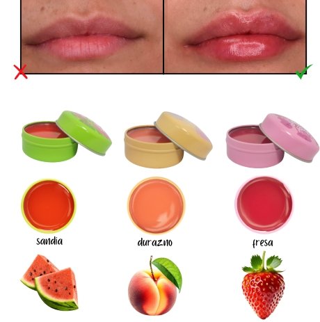 trendy balsamo hidratante para labios 15gr