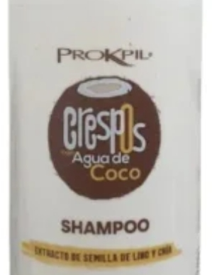 prokpil shampo humectante crespo de coco 40 gr