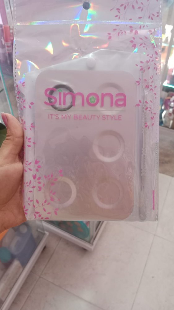 simona paleta mezcladora de maquillaje
