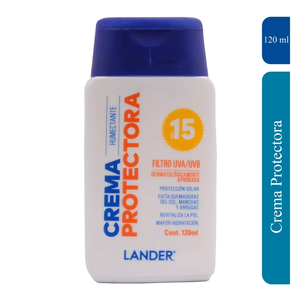 lander crema humectante protectora uv - fps 15 * 50 ml