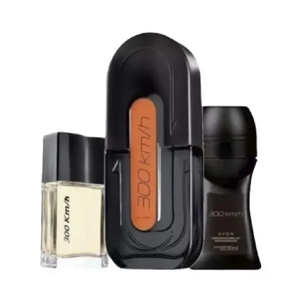 avon  set de 300km  fragancia , desodorante , spray 100km