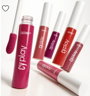 cyzone labial liquido cherry ,tangerine cyplay