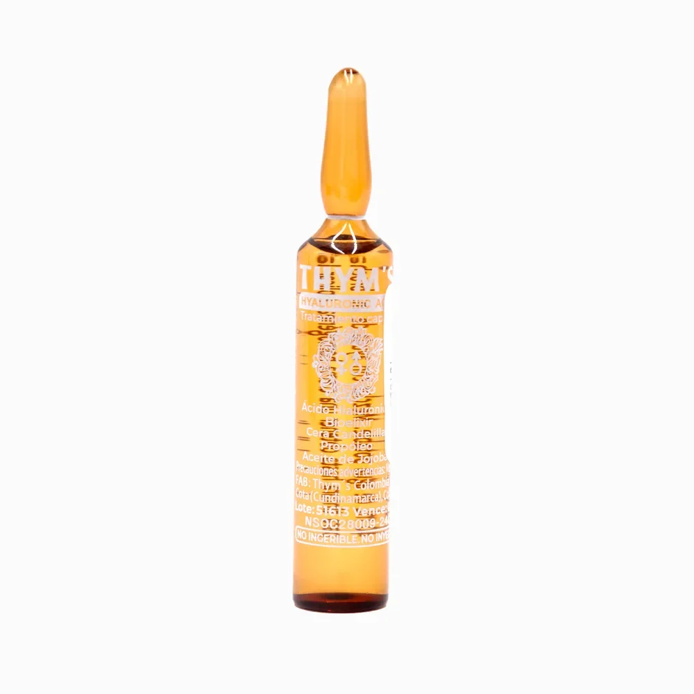 thyms ampolleta de acido hialuronico bioelixir 13ml
