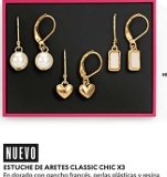cyzone set de aretes classic chic