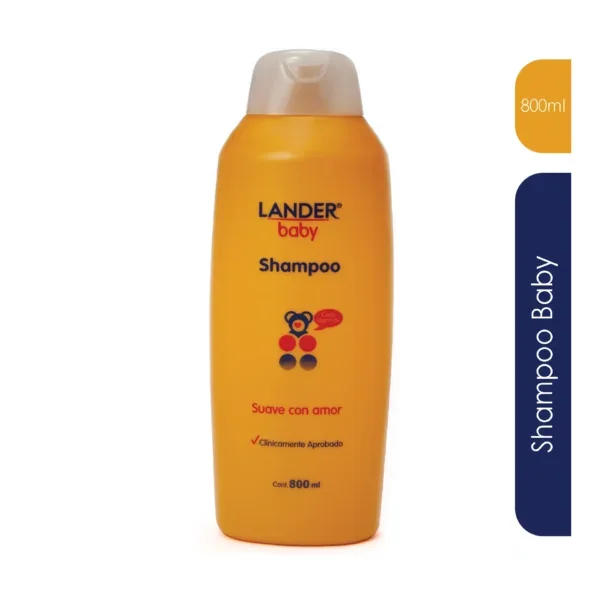 lander shampo  nutritivo de bebe 800ml