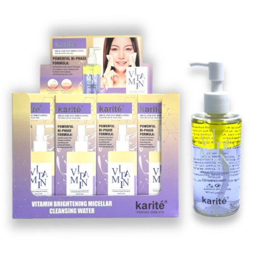 desmaquillante bifasico suavizante de karite de 200ml