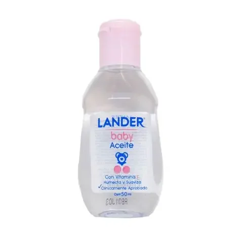 lander aceite de bebe corporal * 50ml