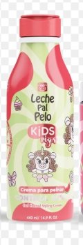 leche pal pelo crema de peinar kids control rizos 440ml