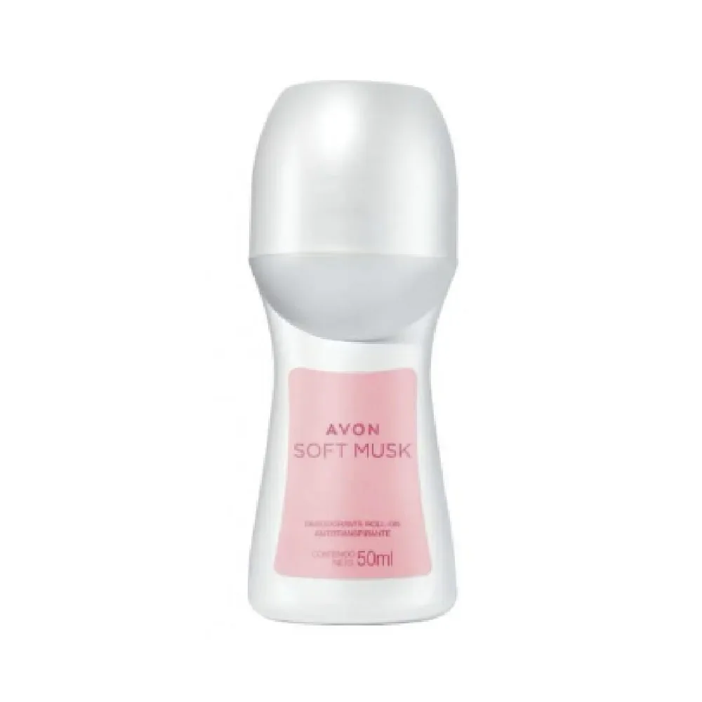 avon desodorante roll on  soft musk