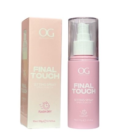 fijador final touch de maquillaje de og cosmeticos 90ml