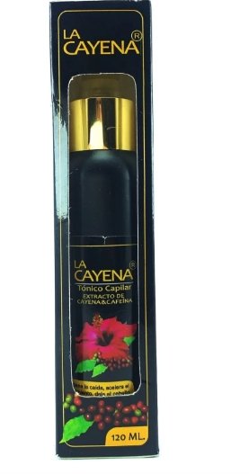 ampolleta de la cayena con la flor de la cayena y cafe