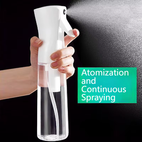 spray atomizador vaporizador morado de peluqueria