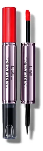 lbel labial liquido dual larga duracion rouge velour