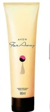 avon crema locion  corporal far away  90 ml