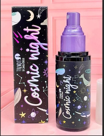 trendy fijador de maquillaje  cosmic night 100ml