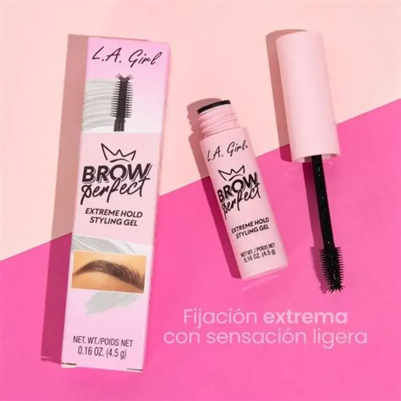 l.a girl  gel para cejas transparente con fijacion alta
