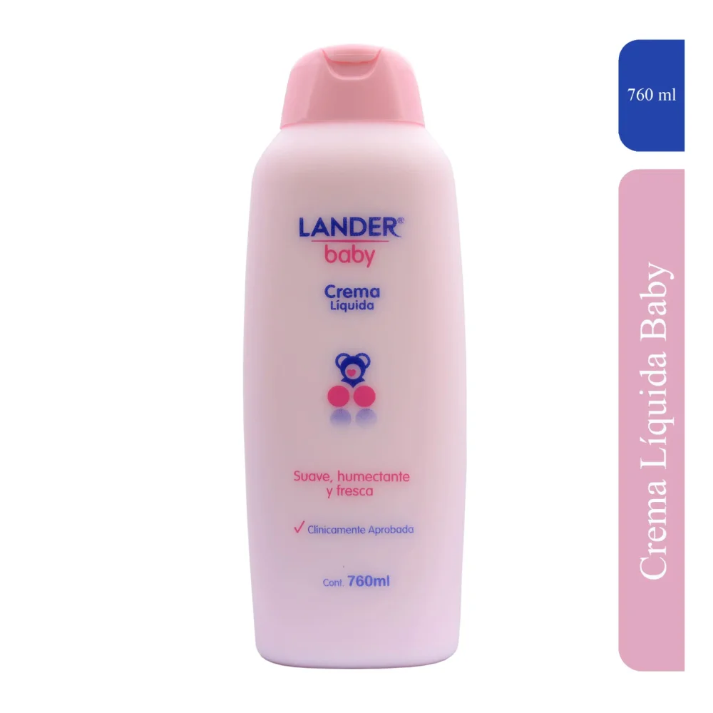 lander crema corporal de bebe 800ml
