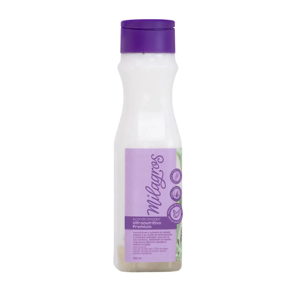 acondicionador ultranutritivo premium milagros 450 ml