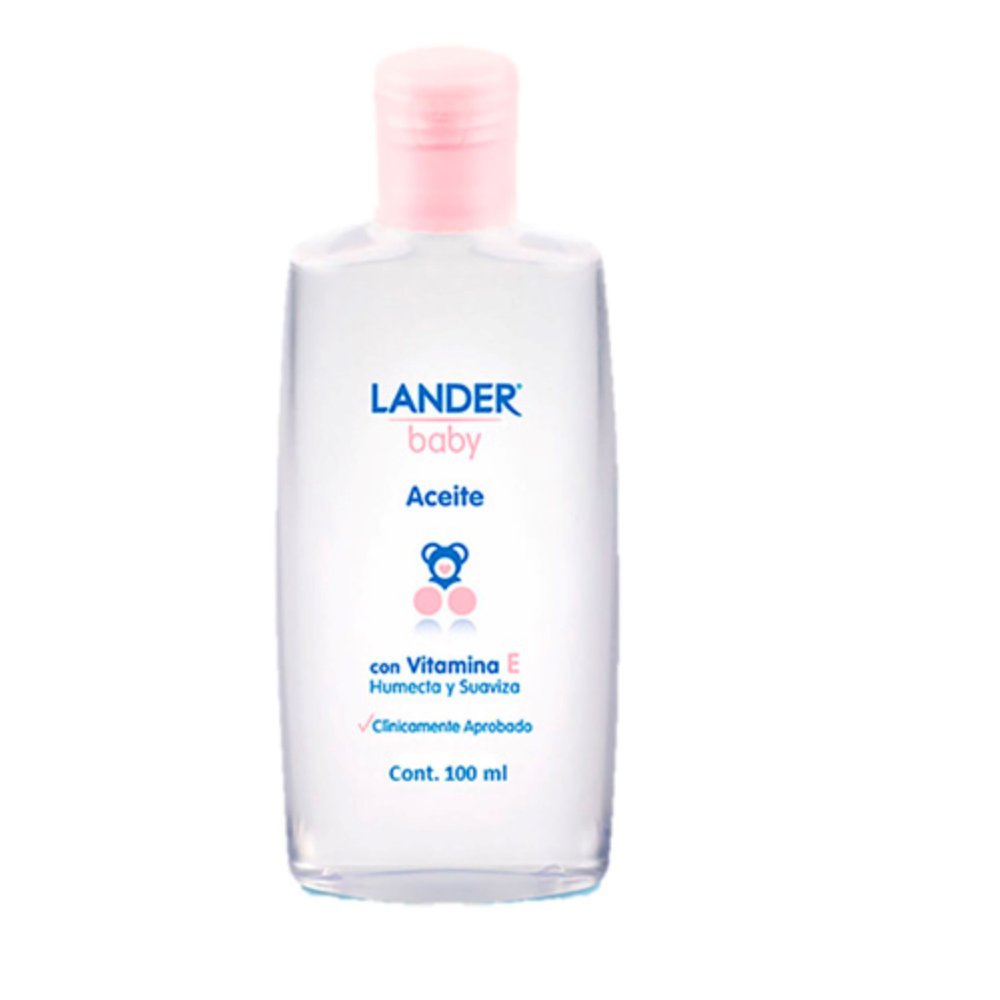 lander aceite de bebe corporal  *100 ml