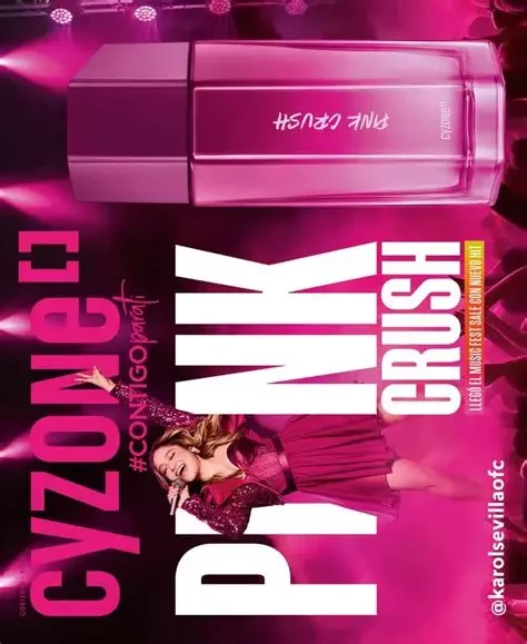 cyzone perfume femenino pink crush 75 ml