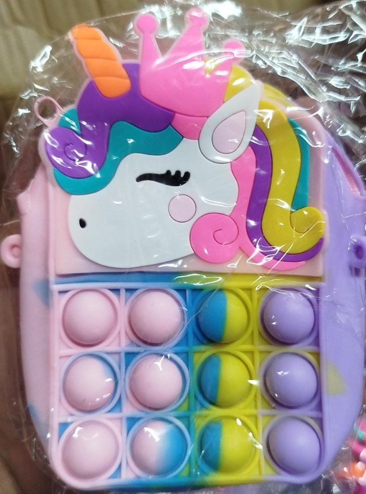 CARTERA INFANTIL MOTIVO UNICORNIO