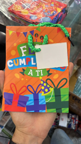 BOLSA DE REGALO PARA CUMPLEAÑOS TAMAÑO S 14_493