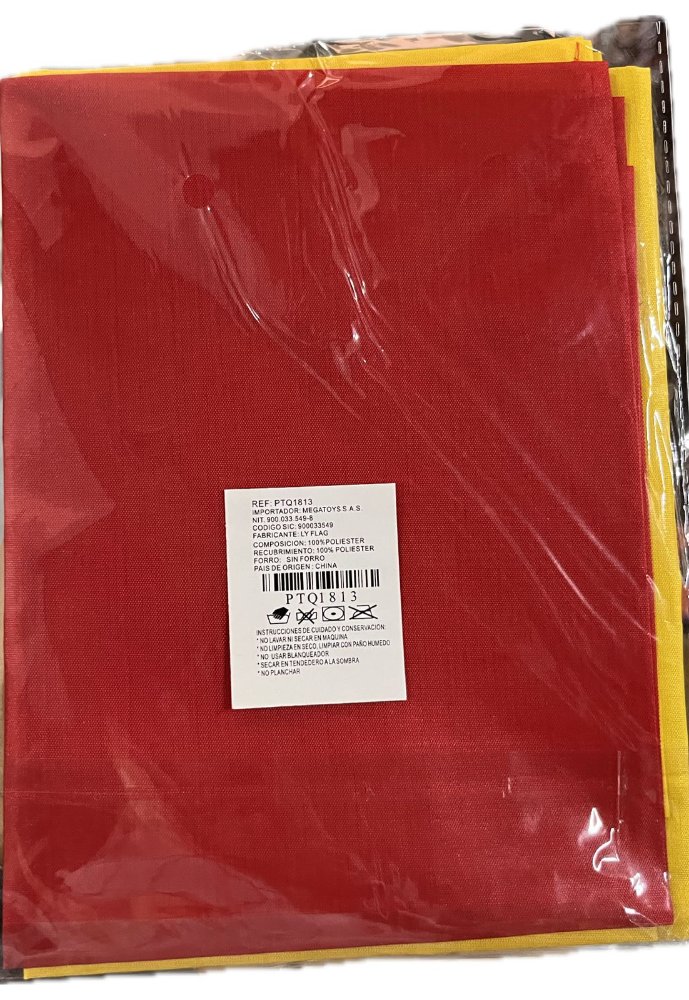 BANDERA TRICOLOR 90X60CM COLOMBIA PTQ1813