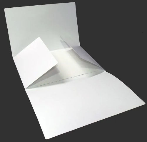 CARPETA CUATRO ALETAS BLANCA