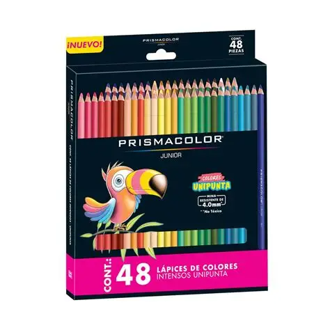 CAJA DE COLORES PRISMA COLOR X 48 UND