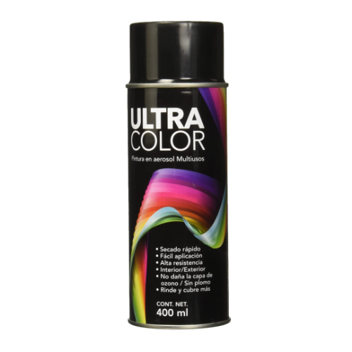 AEROSOL NEGRO BRILLANTE 400ML  TTA122