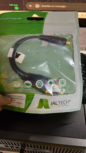 CABLE RCA HEMBRA A 2 RCA MACHO JAL-RCA H CONT206T
