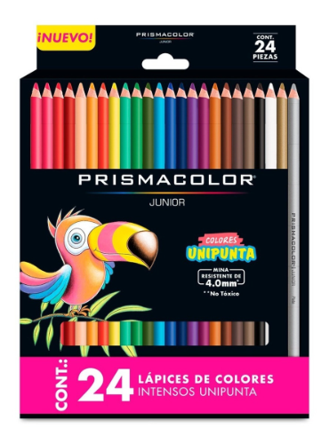 CAJA DE COLORES PRISMA COLOR X 24 UND