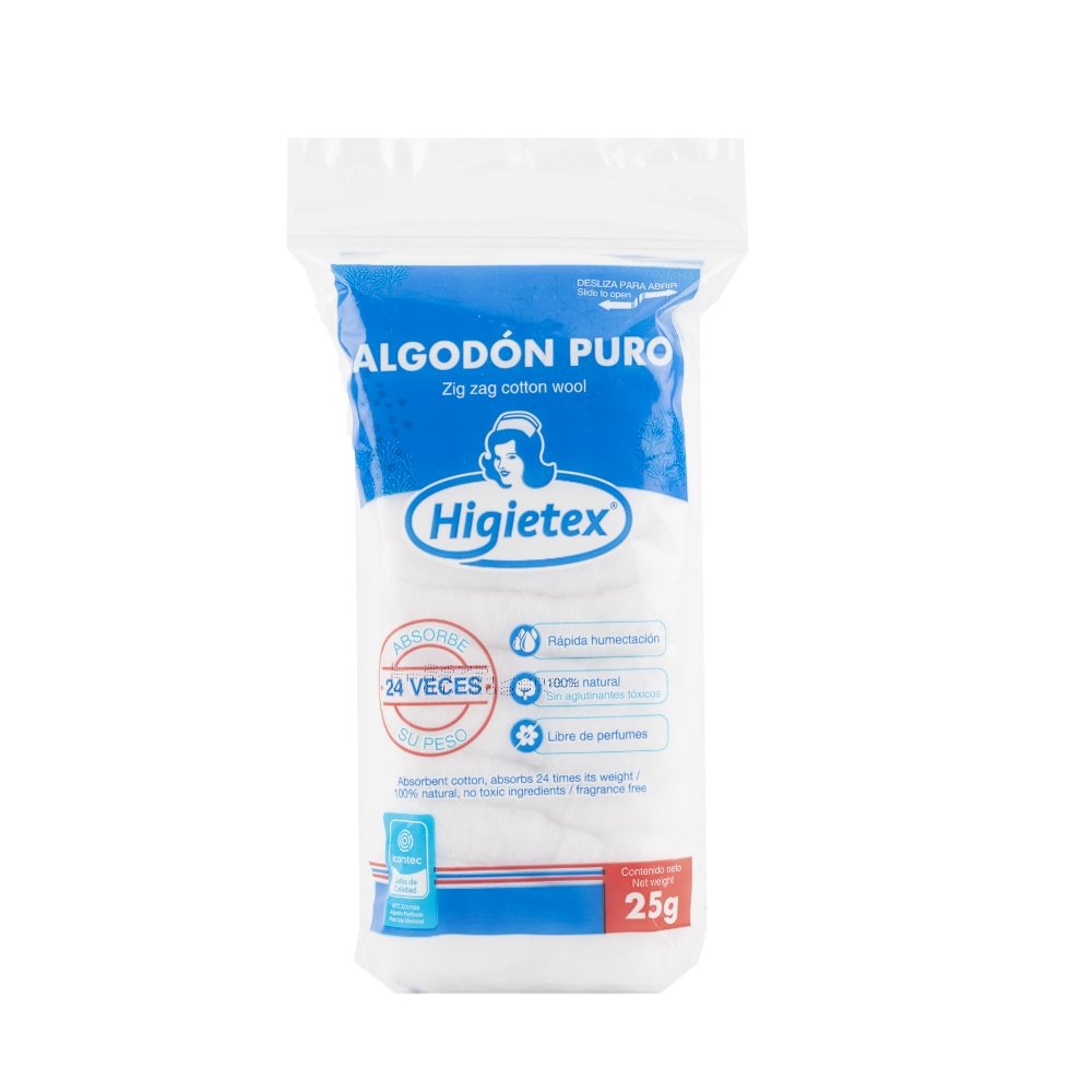 ALGODON HIGIETEX 25GR