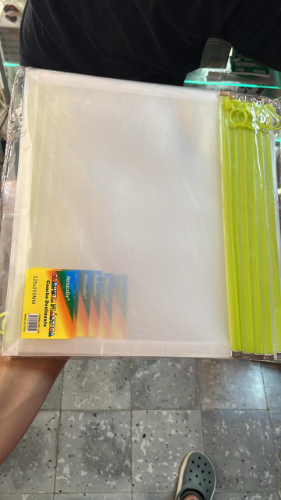 CARPETA PLASTICA GANCHO DESLIZANTE PFL-17G 325X250MM