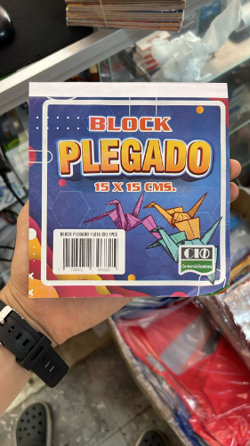 BLOCK PLEGADO 15X15