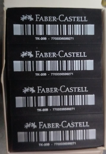 BORRADOR NEGRO FABER CASTELL TK-20B
