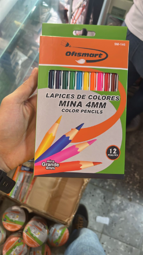 CAJA DE COLOR OFISMART X 12UND 4MM