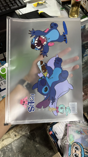 CARPETA CON CIERRE STITCH AA-128