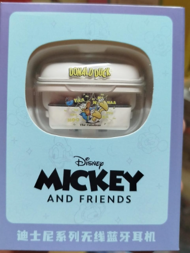 AUDIFONOS PARA NIÑO MICHEY MOUSE  TRANSPARENTE