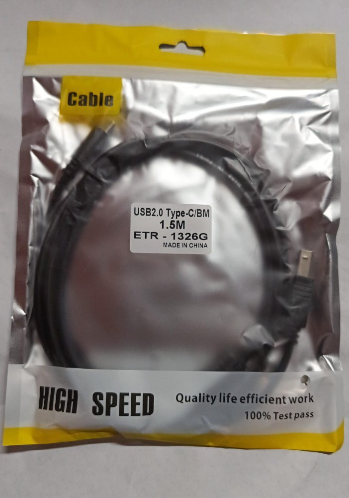 CABLE PARA IMPRESORA TIPO C