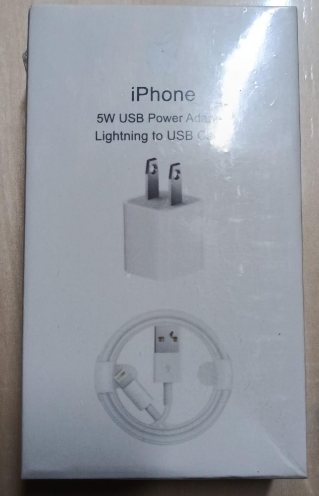 CARGADOR IPHONE 5W