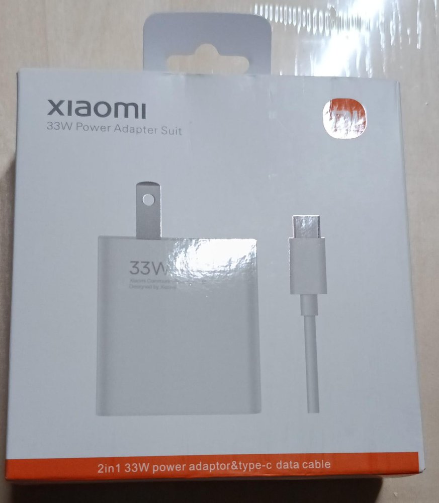 CARGADOR TIPO C XIAOMI 33W