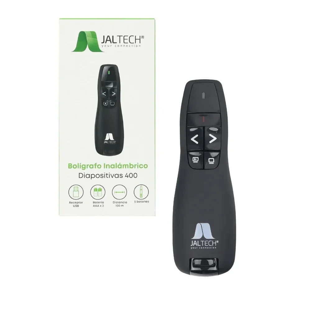 BOLIGRAFO INALAMBRICO DIAPOSITIVAS  - APUNTADOR LASER 400R
